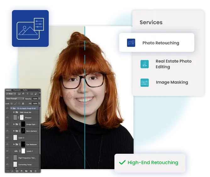 professional photo retouching services