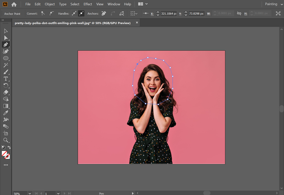 Step 2 - How to Do a Clipping Path in Illustrator