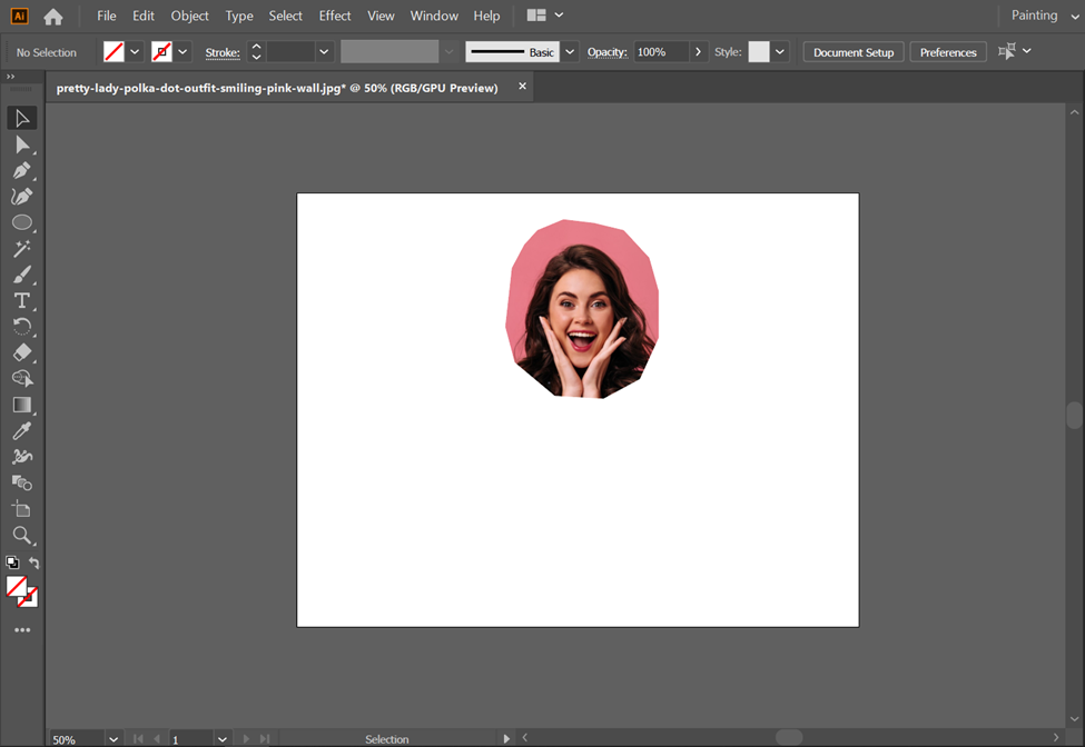 Step 4 - How to Do a Clipping Path in Illustrator