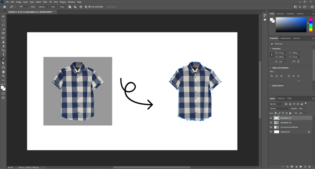 Compound Clipping Path