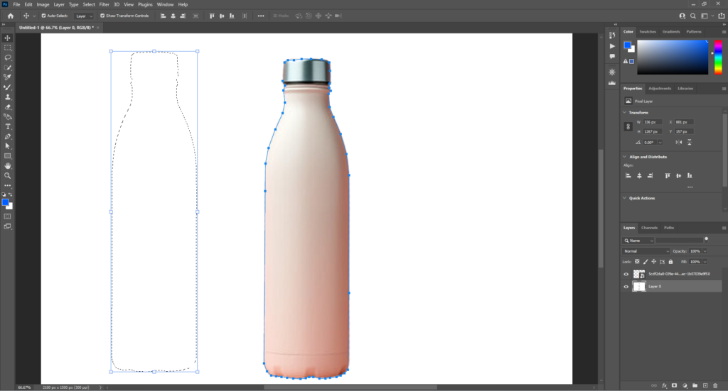 step 6 - How to Do a Clipping Path in Photoshop?