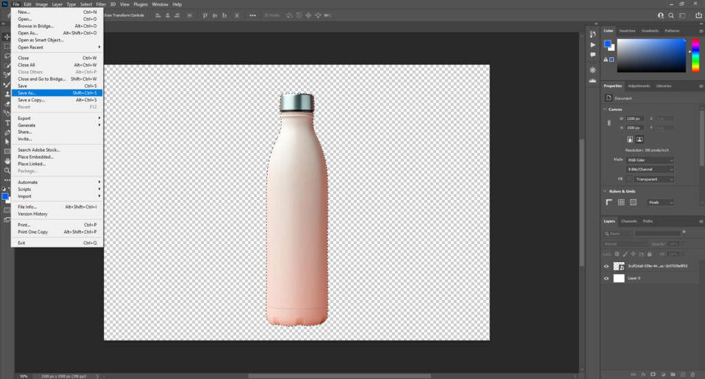 step 8 - How to Do a Clipping Path in Photoshop?