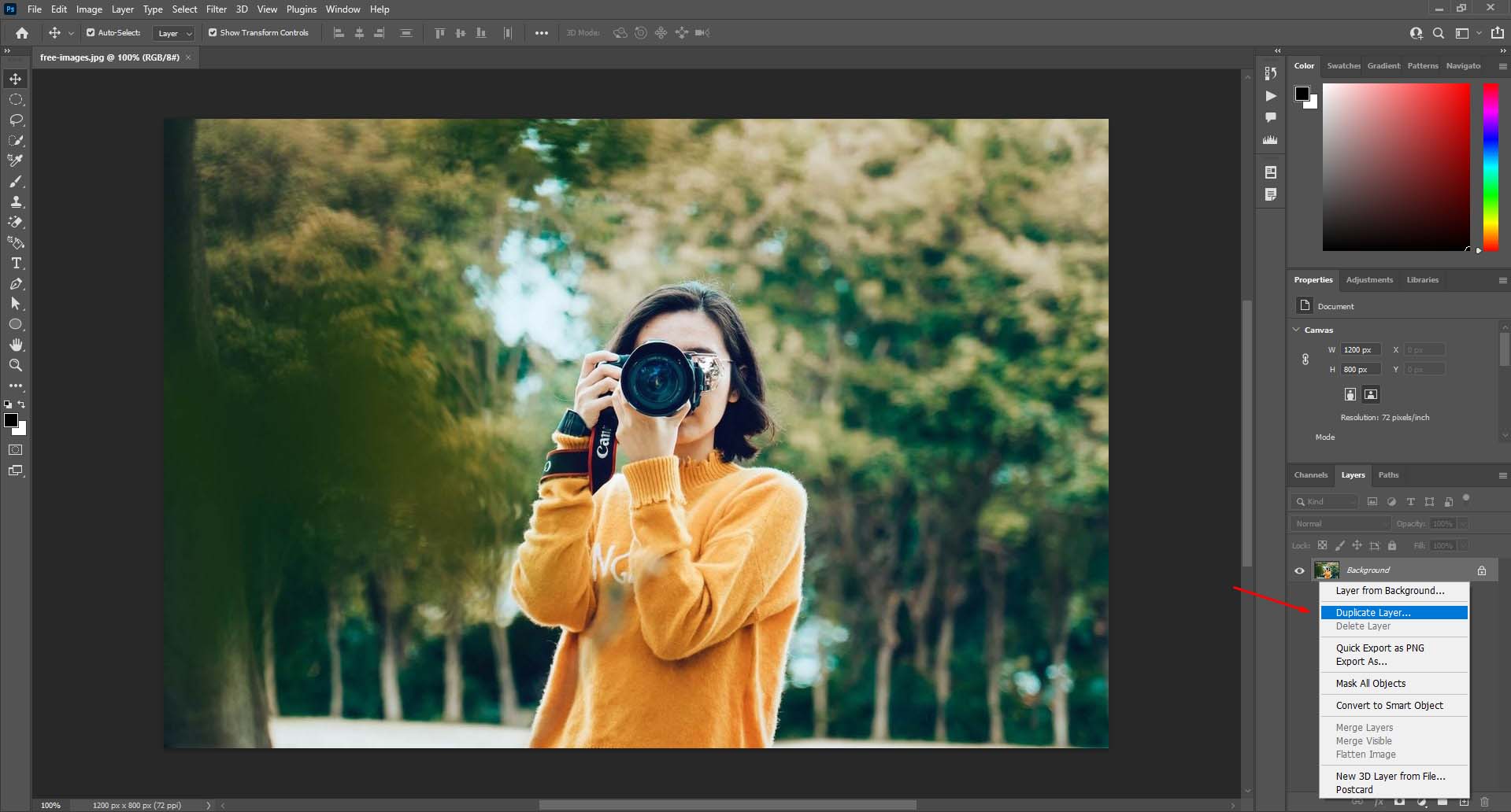 How to Fill Background in Photoshop in Three Easy Ways - Meta Clipping Path