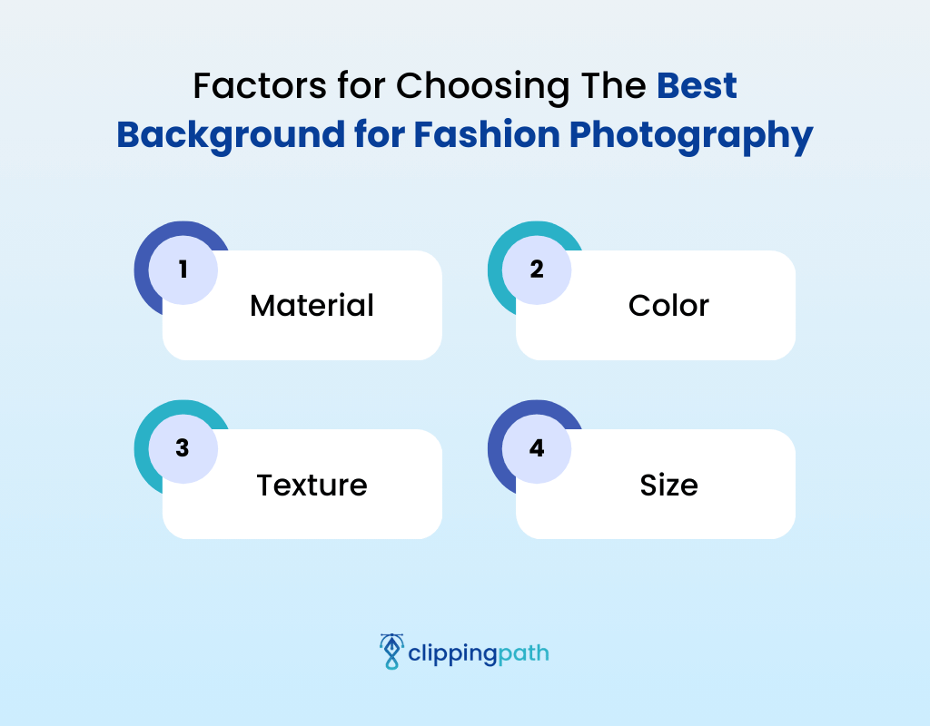  Factors for Choosing The Best Background for Fashion Photography
