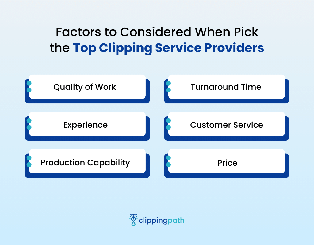 Factors to Considered When Pick the Top Clipping Service Providers