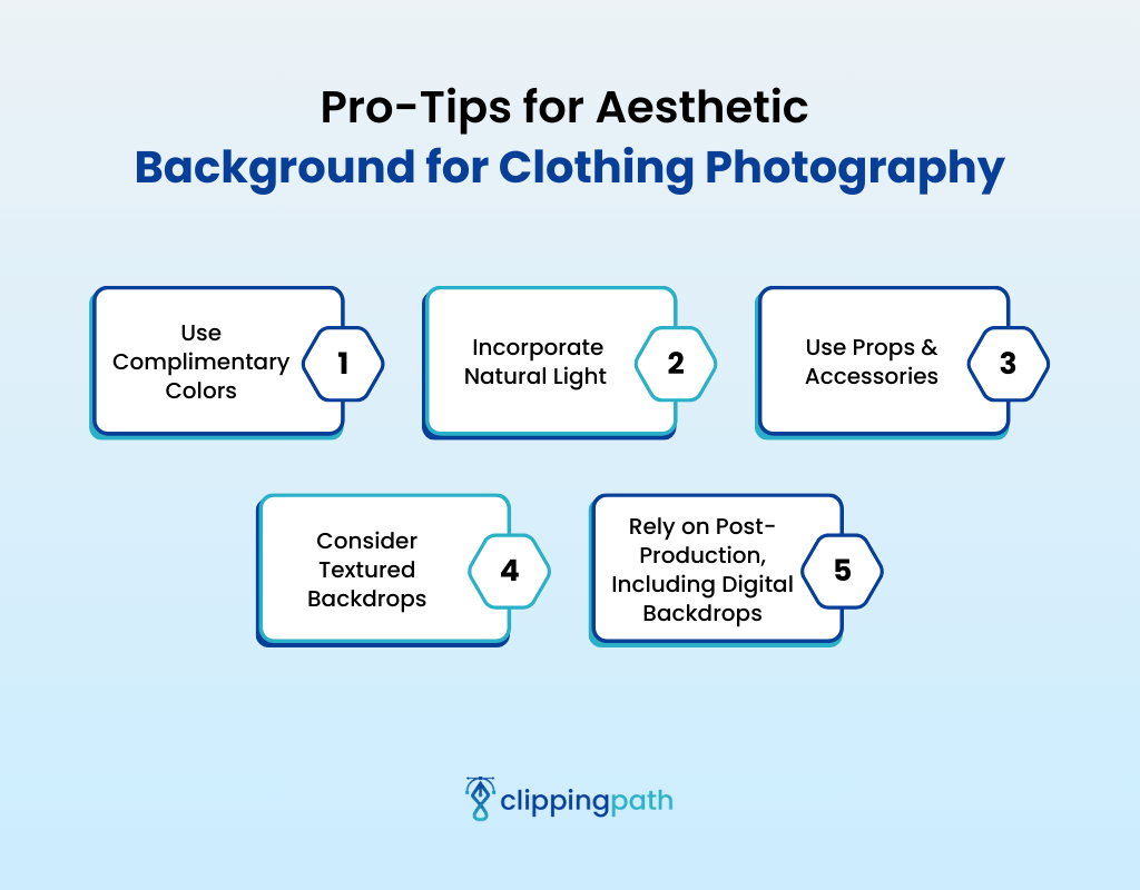 Pro-Tips for Aesthetic Background for Clothing Photography