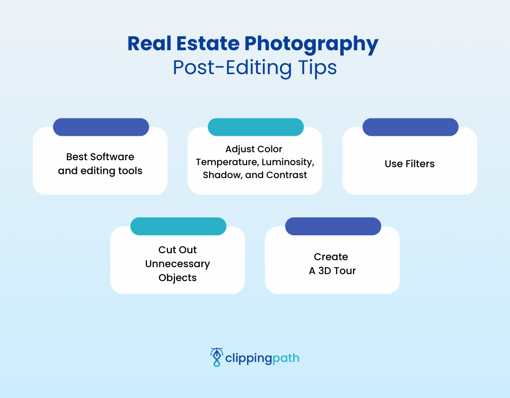 Real Estate Photography Post-Editing Tips